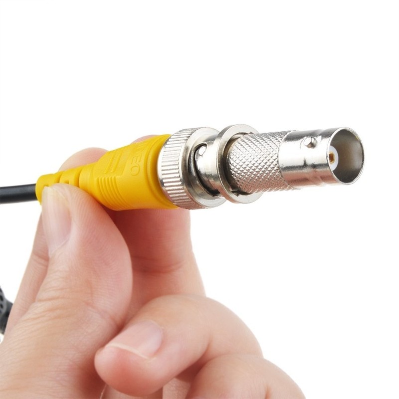 2-Pack 25ft BNC Coaxial Security Camera Cables - Weatherproof & Ready to Use gallery