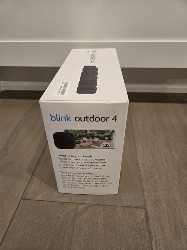 Blink Outdoor 4 (4th Gen) Battery Powered 5 Camera System - Black (B0B1N4LM4J) gallery