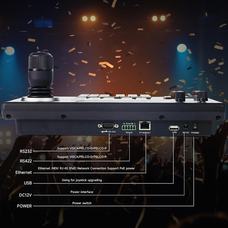 PTZ Camera and Controller Bundle/Kits - 20X PTZ Camera(2Pcs) with Hdmi/Usb3.0/La gallery