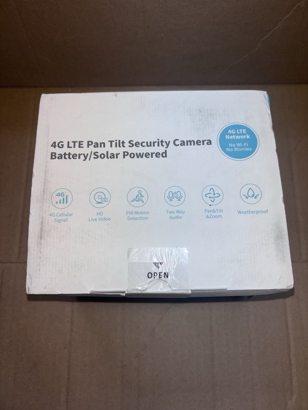 SEHMUA 4G LTE Cellular Solar Security Camera Wireless Outdoor, No WiFi Solar P 2