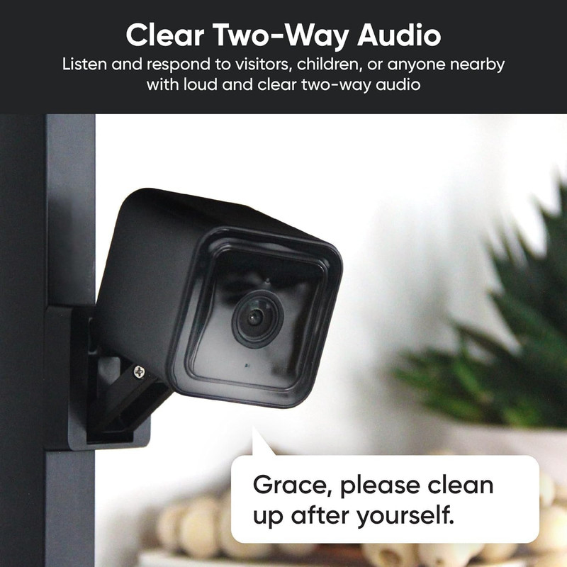 Cam V3 W 128GB SD Card, 1080P Plug-In Smart Security Camera, Color Night Vision, gallery