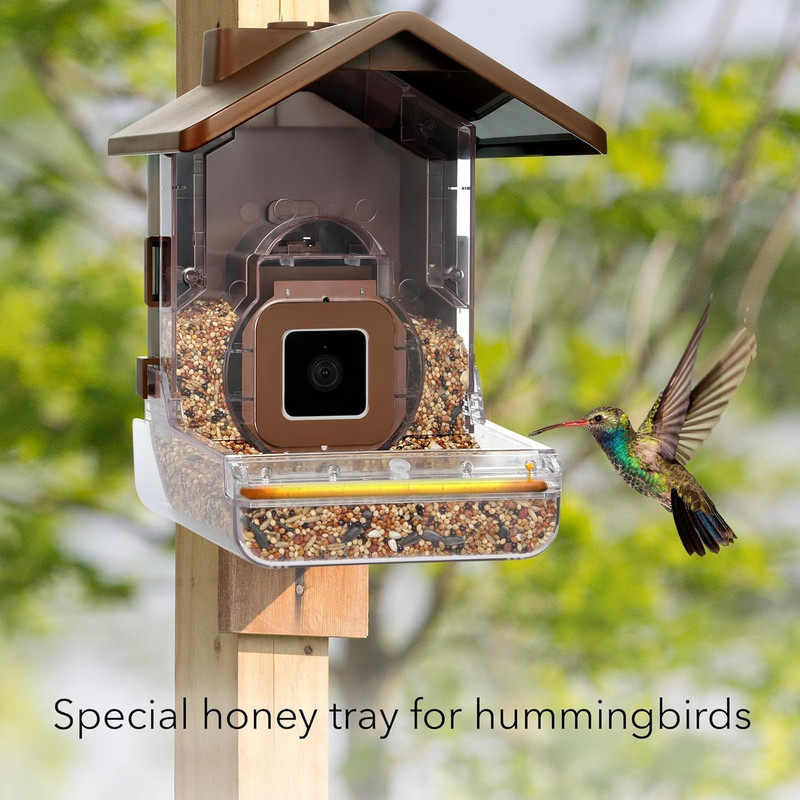 Bird Feeder Camera Case Compatible with Blink, Wyze & Ring Security Cameras Incl gallery