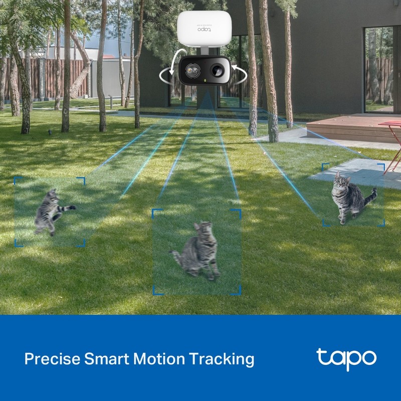 2K Indoor/Outdoor Security Camera 2-Pack | Pan/Tilt, Baby Monitor, 360° Motion, gallery