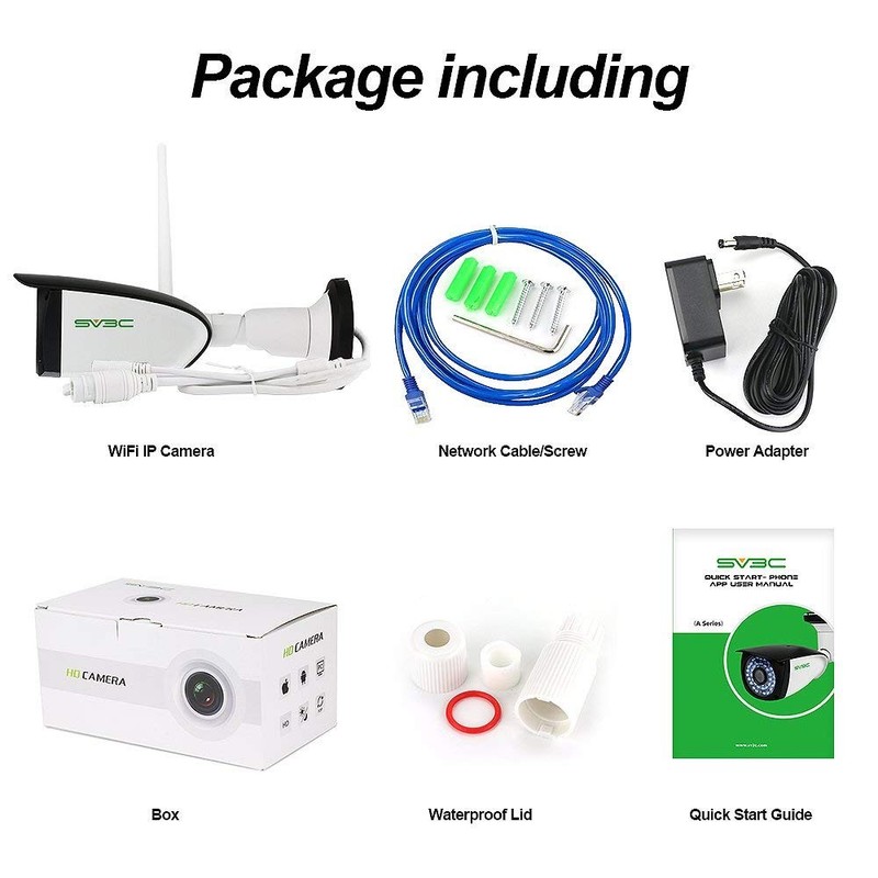Camara De Seguridad Với Audio Bidireccional Y Alarma De Vigilancia Lujo gallery