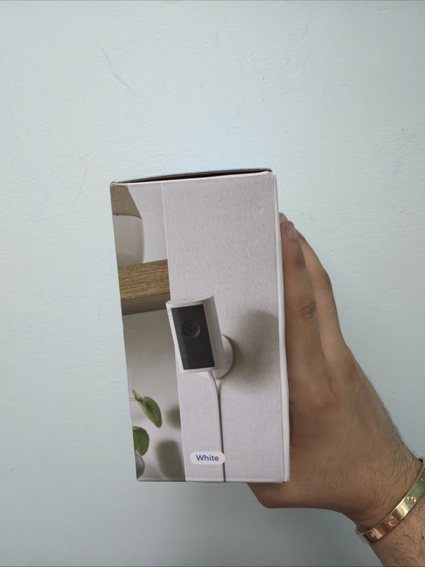 Ring - Battery Doorbell 2K (newest model), Speckled Gray + Indoor Cam Plus - ... gallery