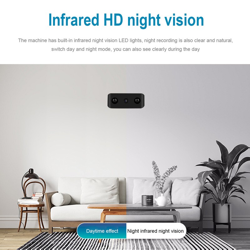 HD 1080P Mini WiFi Camera PIR Motion Detection Night DVR Home Security Nanny Cam gallery