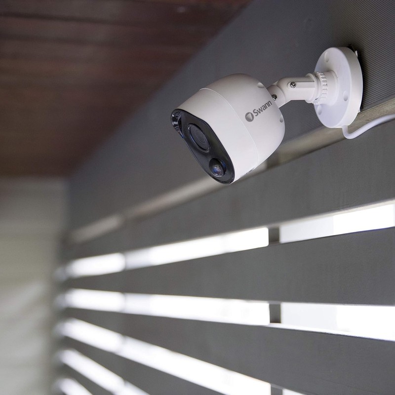 Swann PRO-1080MSB Heat-Sensing 1080p HD Bullet CCTV Camera 4575 4580 Fourtify gallery