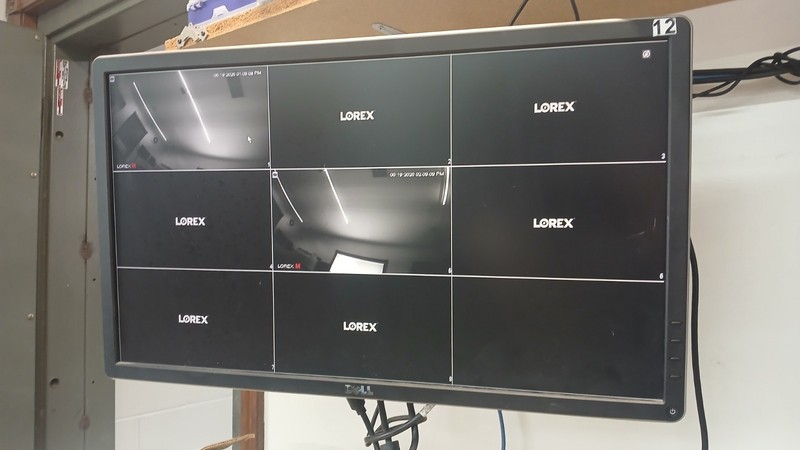 Lot of 2 Lorex E891AB-Z 4K Ultra HD Active Deterrence Bullet Security Cameras gallery