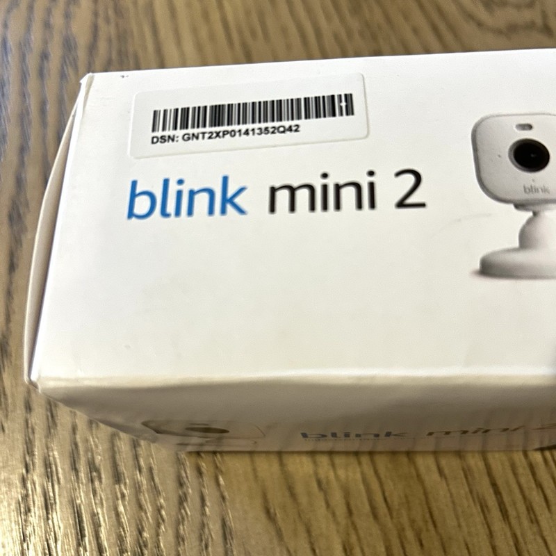 Blink Mini 2 Wired Indoor/Outdoor Smart Security Camera with 1080p HD, White gallery