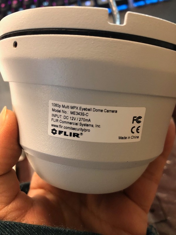FLIR ME343S-C Multi MPX Eyeball Dome Camera gallery