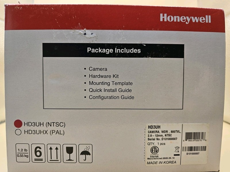 Honeywell HD3UH Ultra Wide Dynamic 960H 800TVL Indoor MiniDome Network Camera gallery