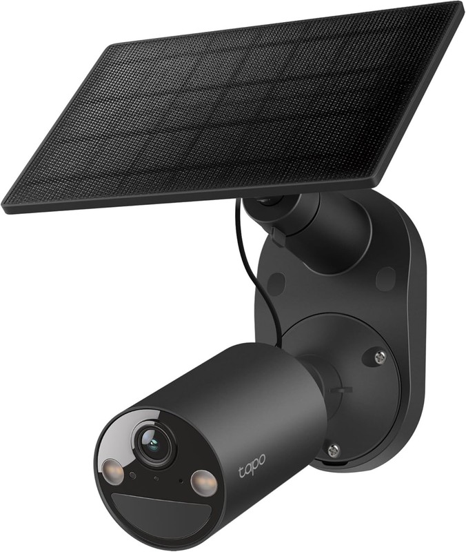 Wireless Outdoor Security Camera with Solar Power, Night Vision & Alexa Support gallery