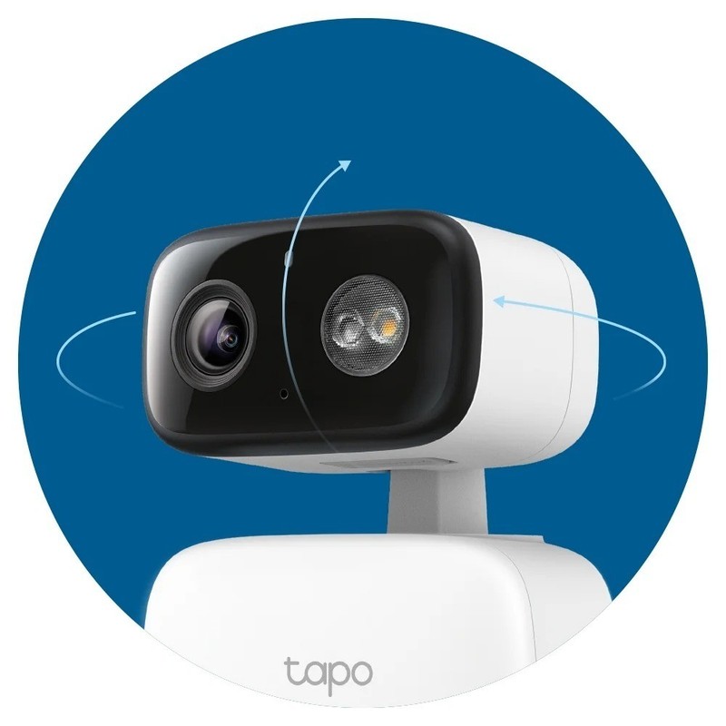 Tapo TCW30 Indoor/Outdoor HD Security Camera with Pan/Tilt, Sound & Light gallery