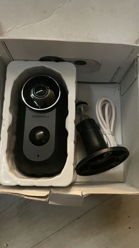 ZUMIMALL Smart AI Home Security Camera Wireless Outdoor 2K Color Night Vision