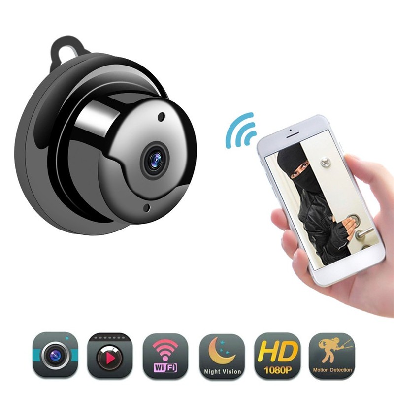 plug and play WiFi CCTV Indoor/Outdoor HD MINI IP Camera CAM Home Security IR