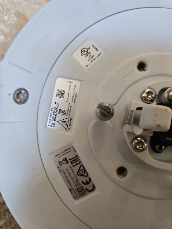 AXIS Q3708-PVE Outdoor Network Camera, excellent condition gallery