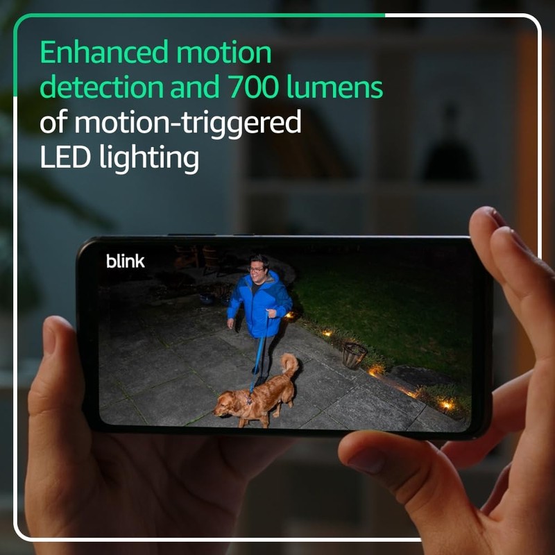 Blink Outdoor 4 Floodlight Camera — Wireless smart security camera 700 lumens gallery