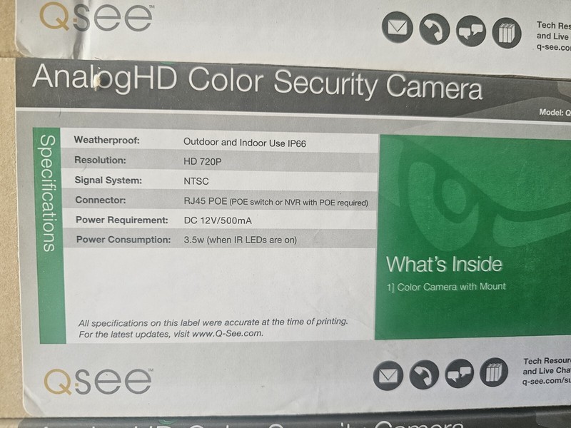q see security camera system gallery