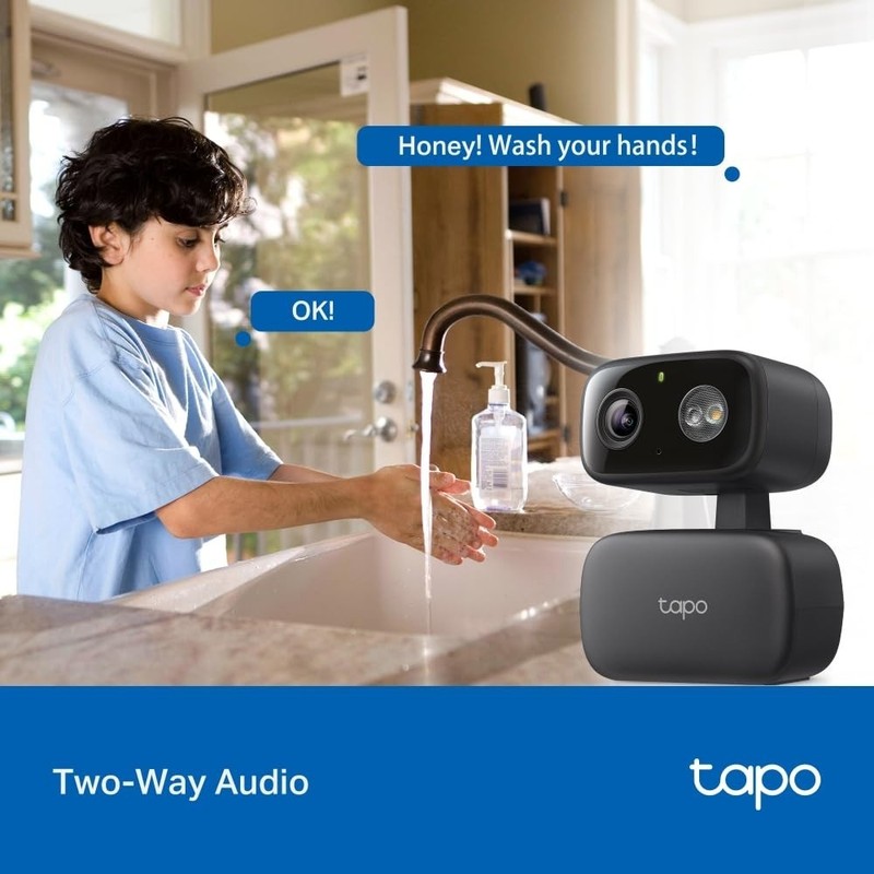 1080p Pan/Tilt Security Camera - 360° View, Color Night Vision, Motion Detection gallery