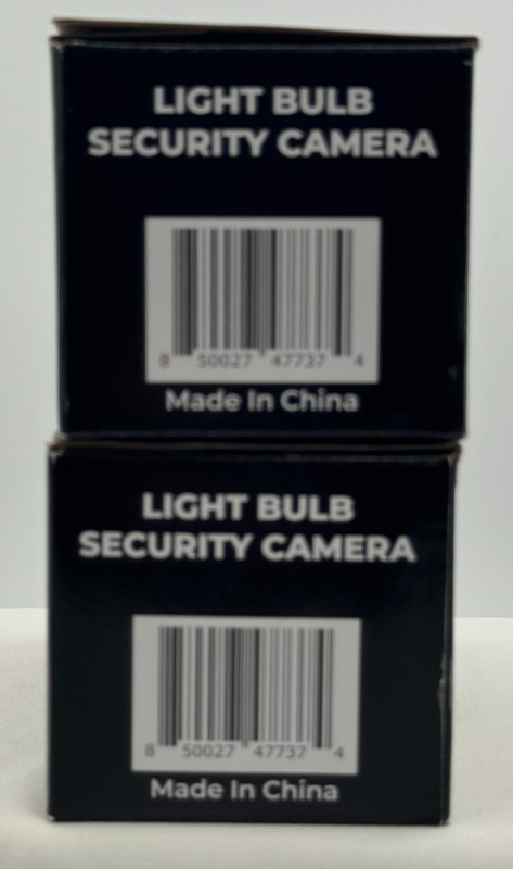(2) Light Bulb Security Cameras - Used One Weekend - Great Condition gallery