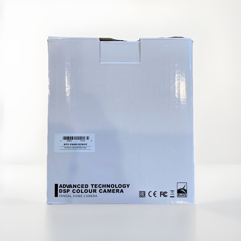 KT&C KPC- VNNS102NUV Outdoor Dome Camera (White) New In a Box gallery