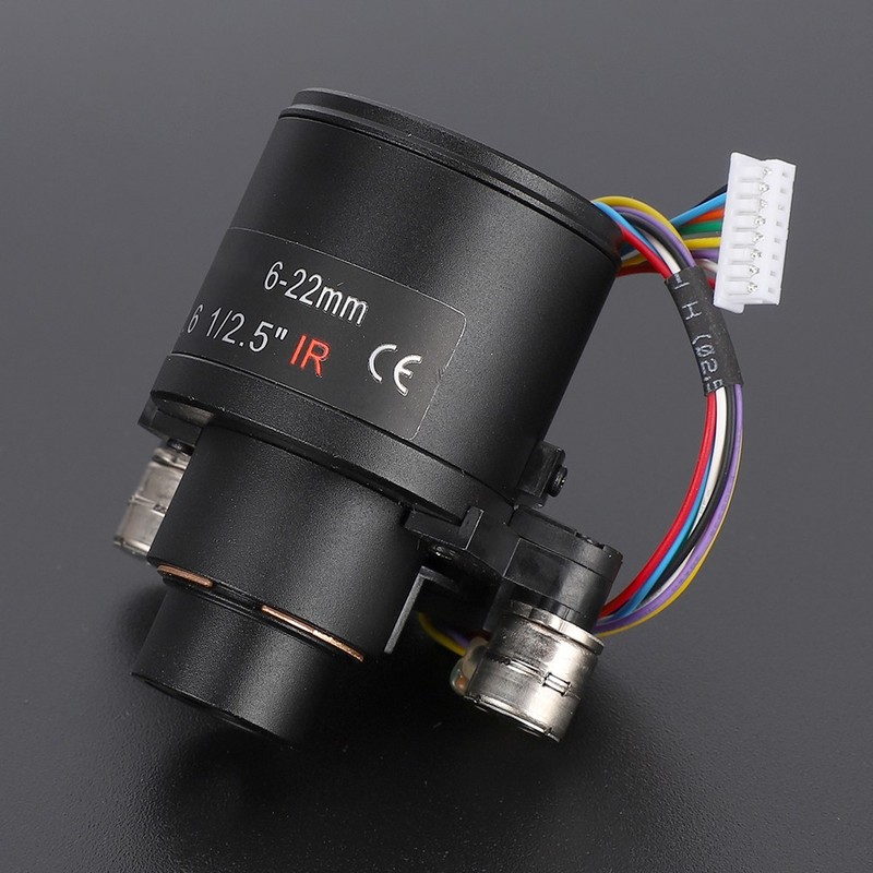 5MP Camera Lens 6-22mm Motorized Zoom M14 Mount Security Surveillance gallery