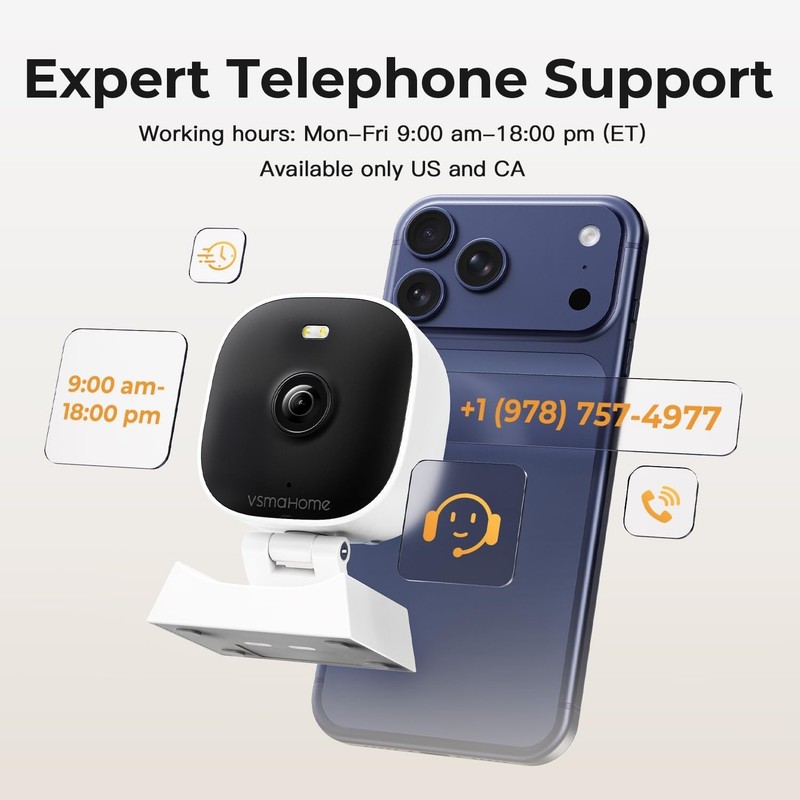 2K Cameras for Home Security,Indoor/Outdoor for Baby/Elder/Pet Monitoring wit... gallery