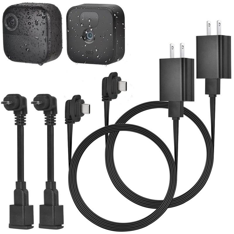 Weatherproof Flat Cable for Blink Outdoor Cameras - 2 Pack gallery
