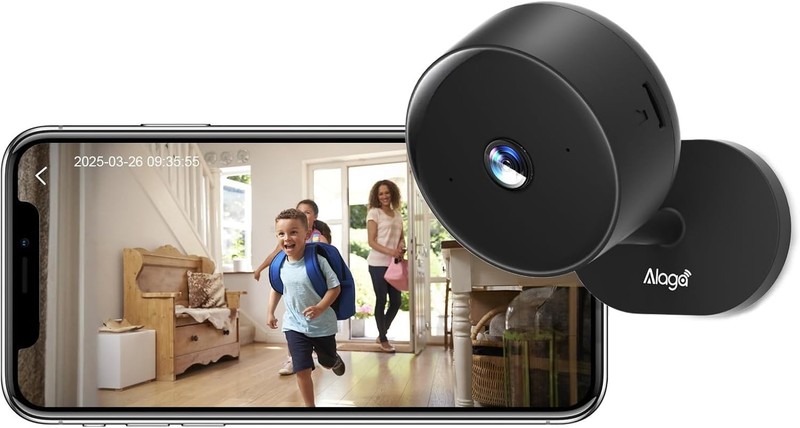 5G Indoor Camera for Home Security, 2K Security Camera, Pet/Baby/Dog Camera with gallery