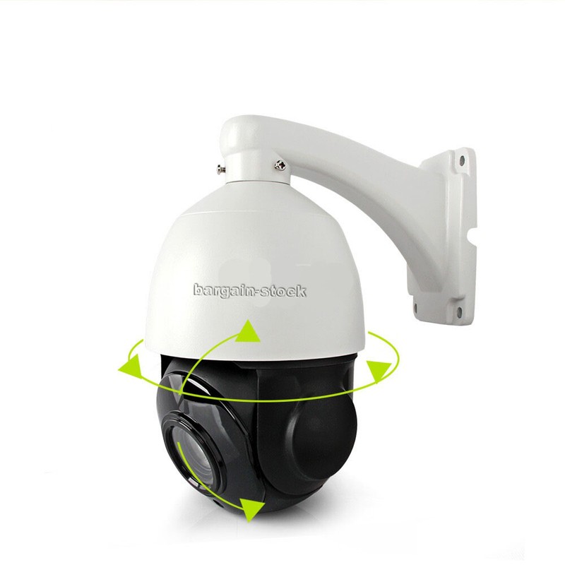 4-Inch 30X Zoom 1080P CCTV AHD PTZ Camera 2.0MP Waterproof IR Security Camera