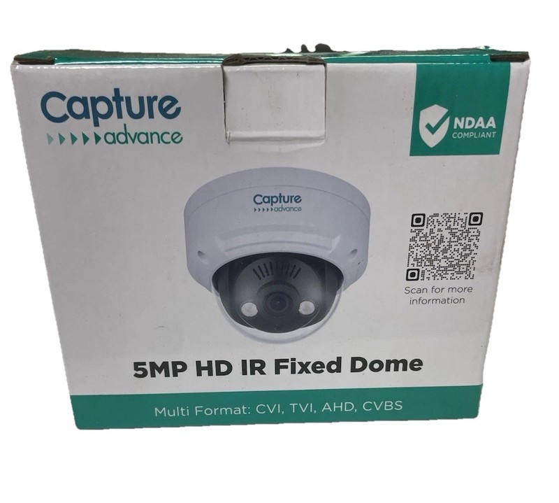 Capture Advance R2-HD5MPDME Fixed Dome Camera 5MP HD IR gallery