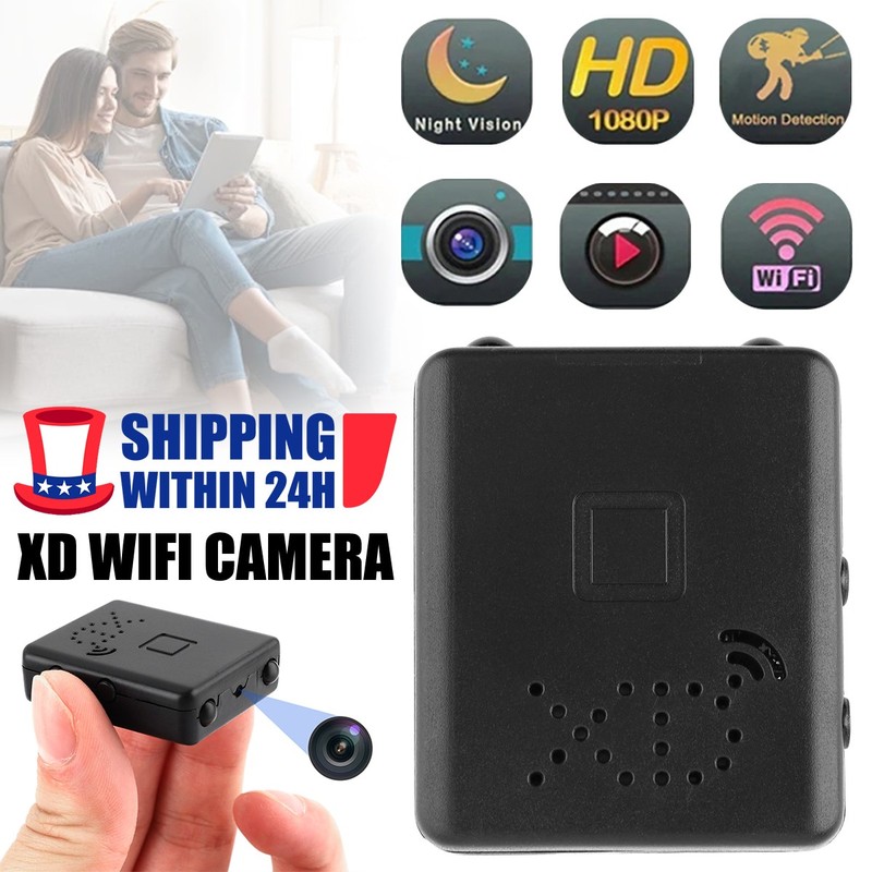 1080P Wireless Smart Mini WiFi Camera HD Night Cam w/ Battery Home Security 32GB gallery