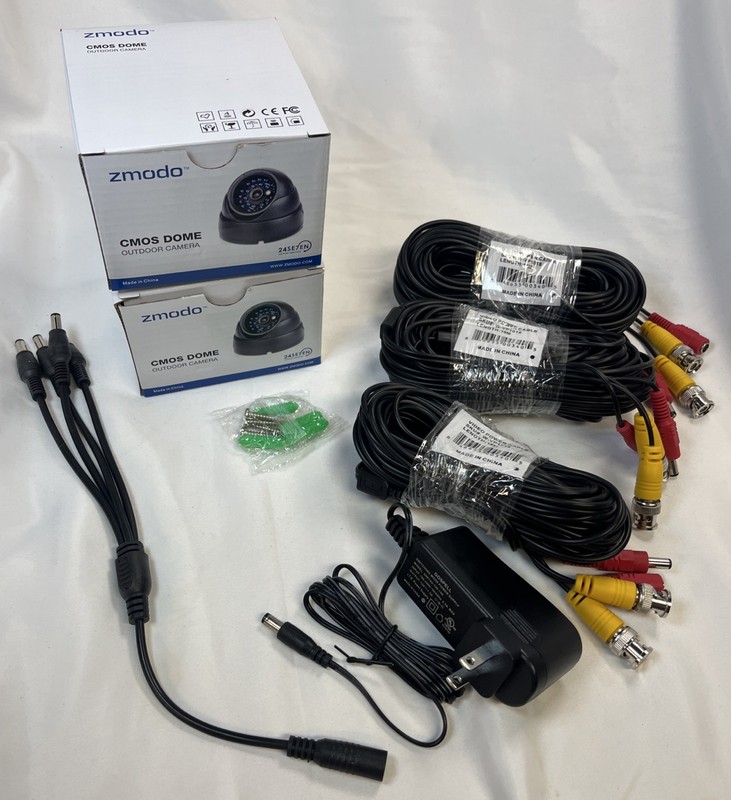 FunLux DVR Bundle ZMD-CBH-BUS23NM H-264 960H w/ 2 ZMODO Dome Cameras gallery