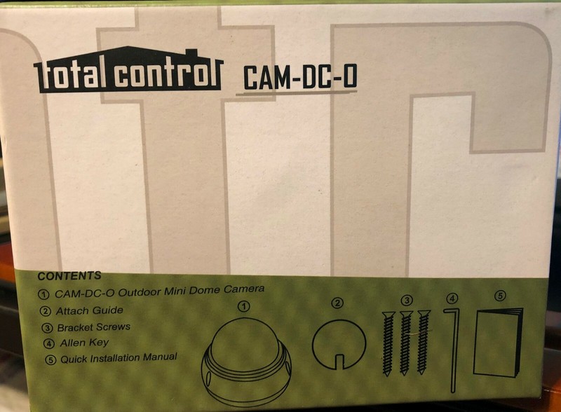 NEW URC CAM-DC (O-Outdoor; I-Indoor) Mini Dome IP camera. gallery