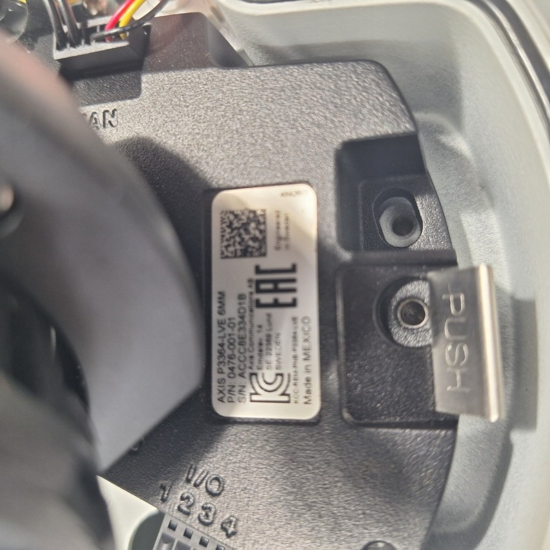 Used AXIS P3364-LVE 6MM Fixed Dome Network Camera gallery