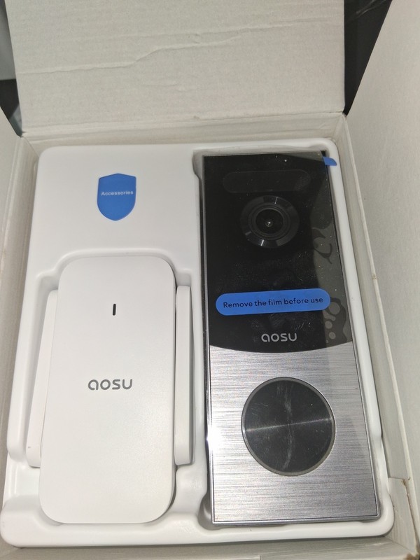 Doorbell Camera Wireless, Local Storage, 5MP Ultra HD, Triple Motion Detectio... gallery
