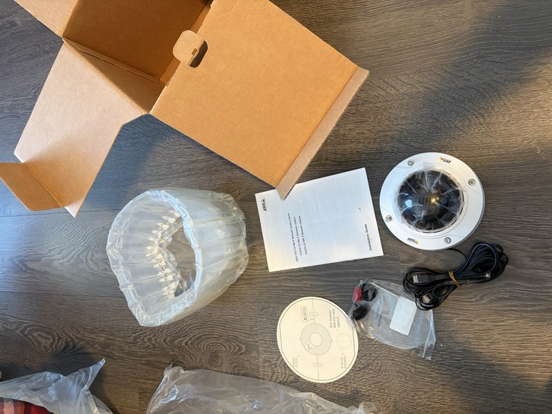 NEW Axis P3225-LV Mk II Indoor/Outdoor Netowork Security Camera System - White gallery