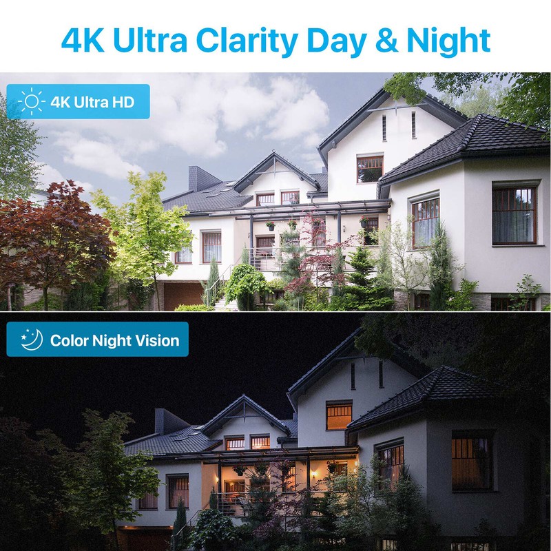 ZOSI 16CH 4K NVR 8MP POE Security Camera System 4TB Color Night Vision AI Motion gallery