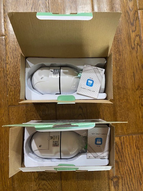 (2) Wifi Panorama Light Bulb Cameras – Real Time Remote Viewing – NEW
