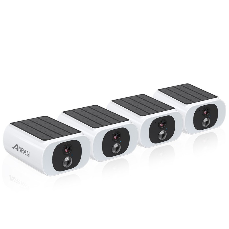Solar & Battery Powered Outdoor CCTV Security Camera WiFi Wireless Home Audio IR