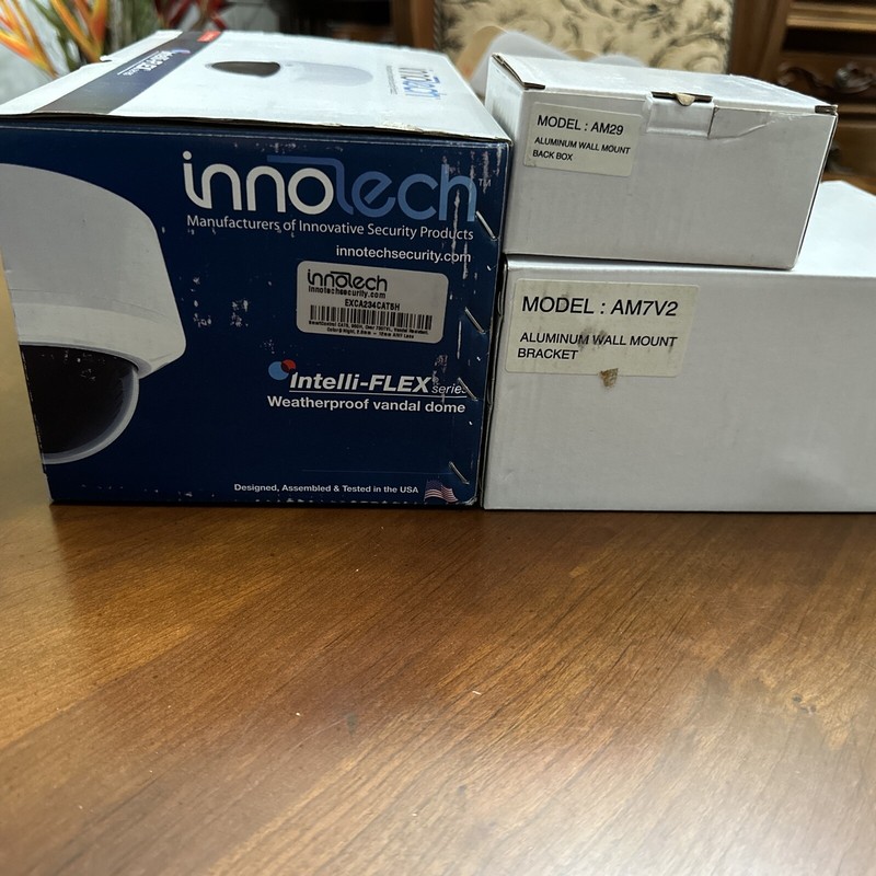 Innotech EXCA234CAT5E Intelli-Flex Surveillance Indoor Recessed Dome Camera