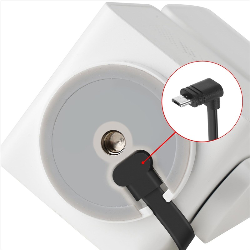 3 PCS 5 Inch Extension Cable Male To Female Micro USB For Wyze Cam Pan V3 Pro gallery