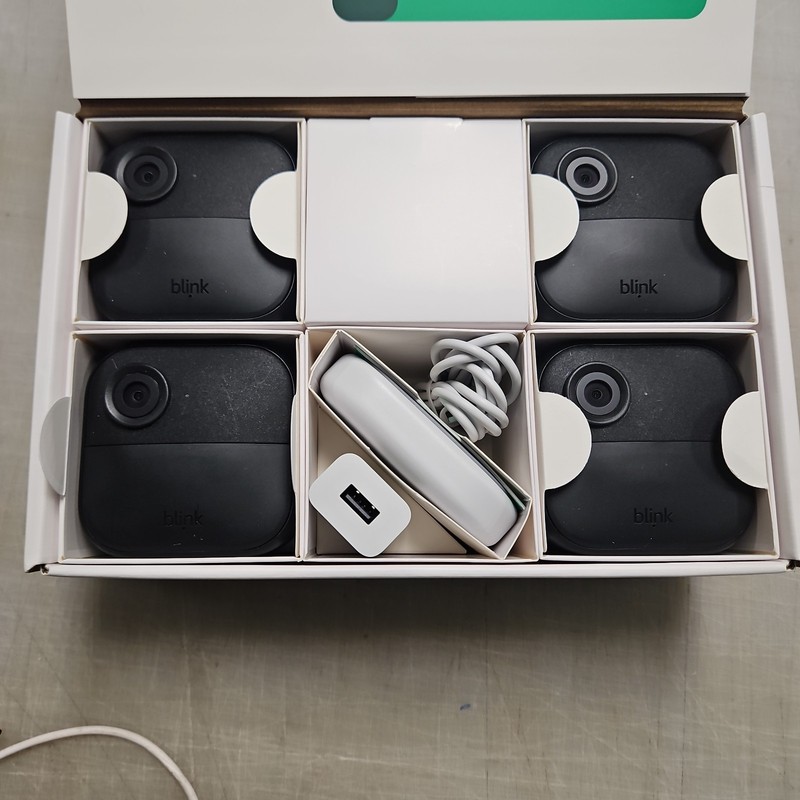Blink Outdoor 4 XR Four Camera System w/Sync Module Open Box gallery
