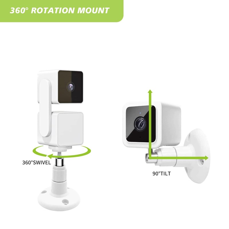 Highmoutain 2 Pack Wall Mount Compatible with Wyze Cam Pan V3, Indoor and Out... gallery