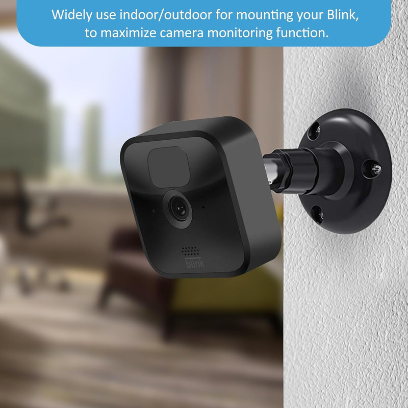 Blink Outdoor Camera Mount, 360 Degree Adjustable Indoor/Outdoor Wall Mount gallery