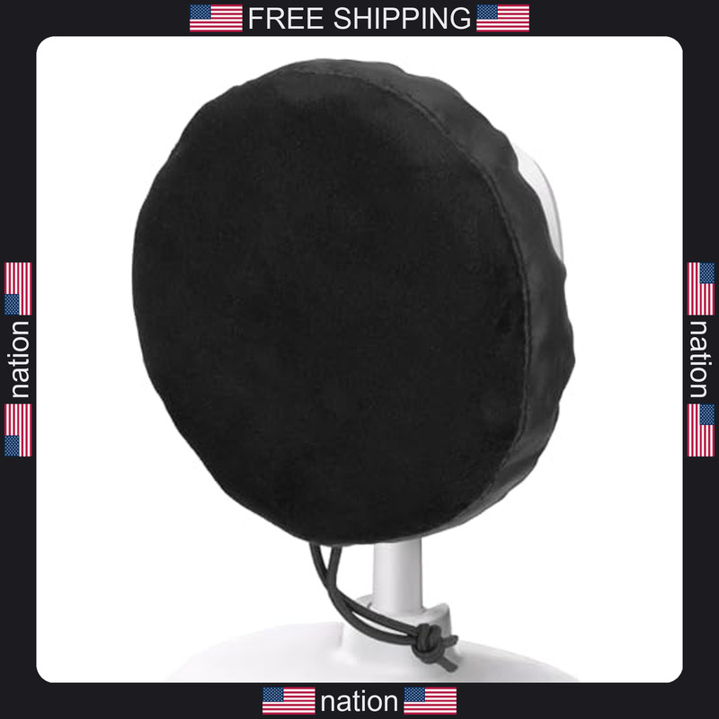 Homakover Indoor Security Camera Cover Blink Mini Tapo C100 Wyze Cam WDR Black