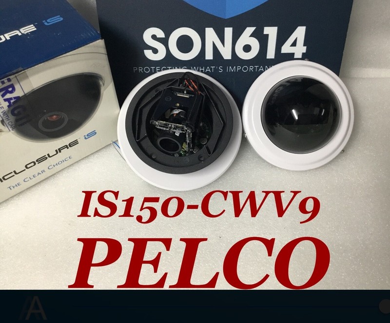 Pelco IS150-CWV9 Security Color Camera W/540TVL 3-9.5mm WDR In-Ceiling Mount NEW