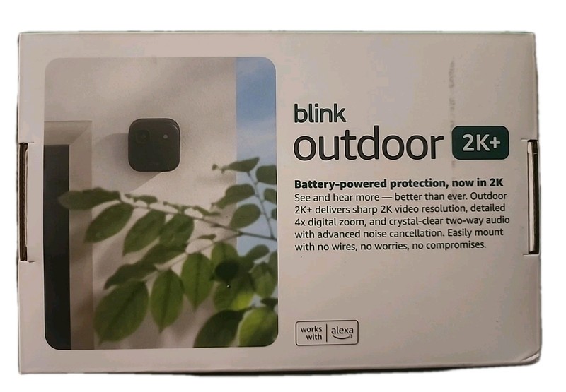 Blink Outdoor 2K+ Wireless Smart Security 5 Camera System with Sync Module Core gallery