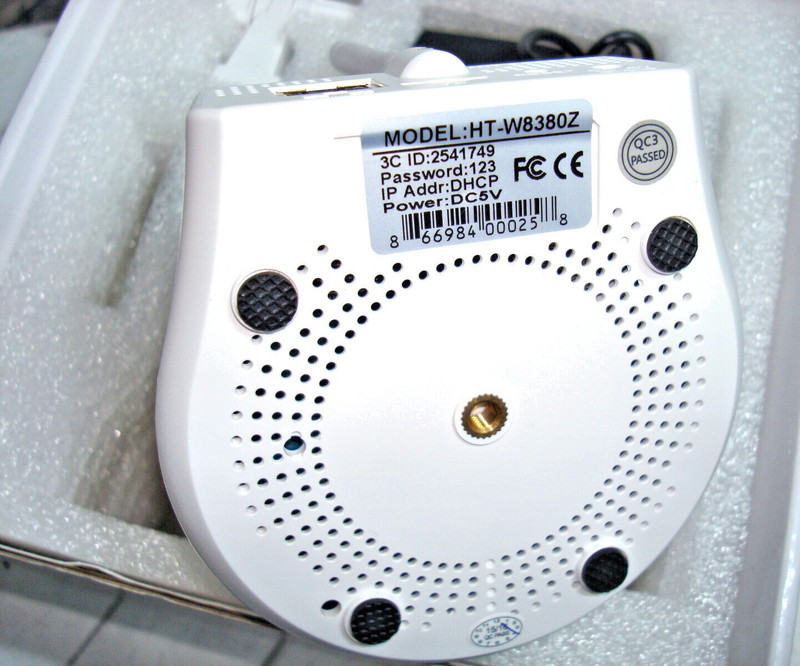 P2P VIEW ANYTIME Network Camera for IOS and Android Model HT-W8380Z gallery