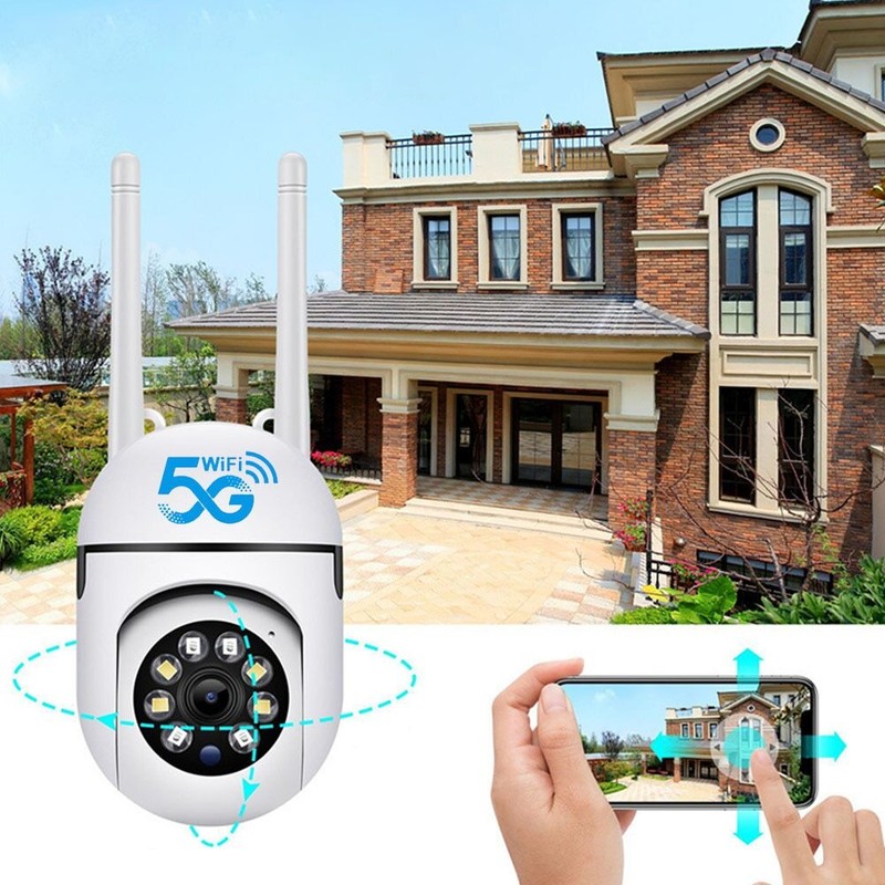 360° 1080P IP Camera 5G / 2.4G Wi-Fi IR Night Smart Home Wireless Security Cam gallery